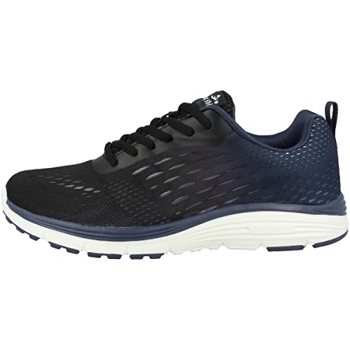 chung shi Damen Duxfree Berlin Schnürhalbschuh-Laufschuh, Schwarz/Blau, 42 EU von Chung Shi