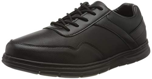 chung shi Herren Duxfree Canberra Schnürhalbschuhe, Schwarz/Weiß, 45 EU von Chung Shi