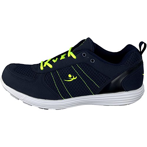 chung shi Herren Duxfree Nassau Schnürhalbschuhe, Navy/Lime, 41 EU von Chung Shi