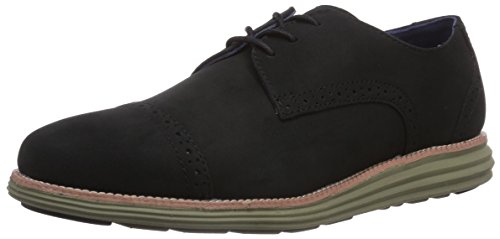 chung shi Damen Sensomo II Schnürhalbschuhe, Schwarz/Olive, 37.5 EU von Chung Shi