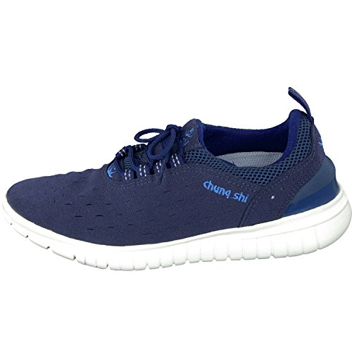 chung shi Unisex Duflex Trainer Schnürhalbschuhe, Navy, 38 EU (S) von Chung Shi