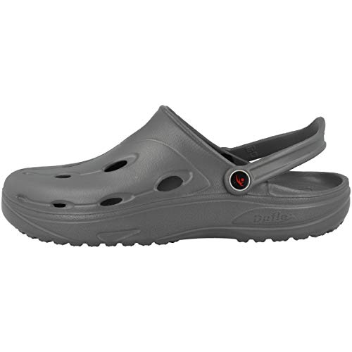 chung shi Unisex Dux Clogs, Grau, 44/45 EU (XXL) von Chung Shi