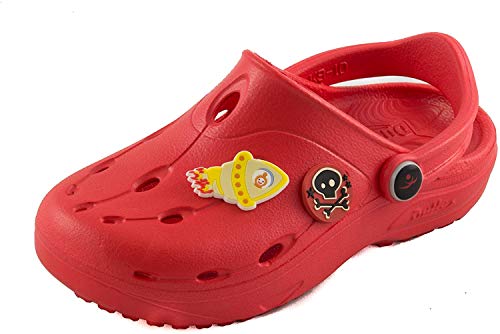 chung shi Unisex Kinder DUX Kids Schuh-Shibit-Set Clogs, Rot, 20/21 EU (140 mm) von Chung Shi