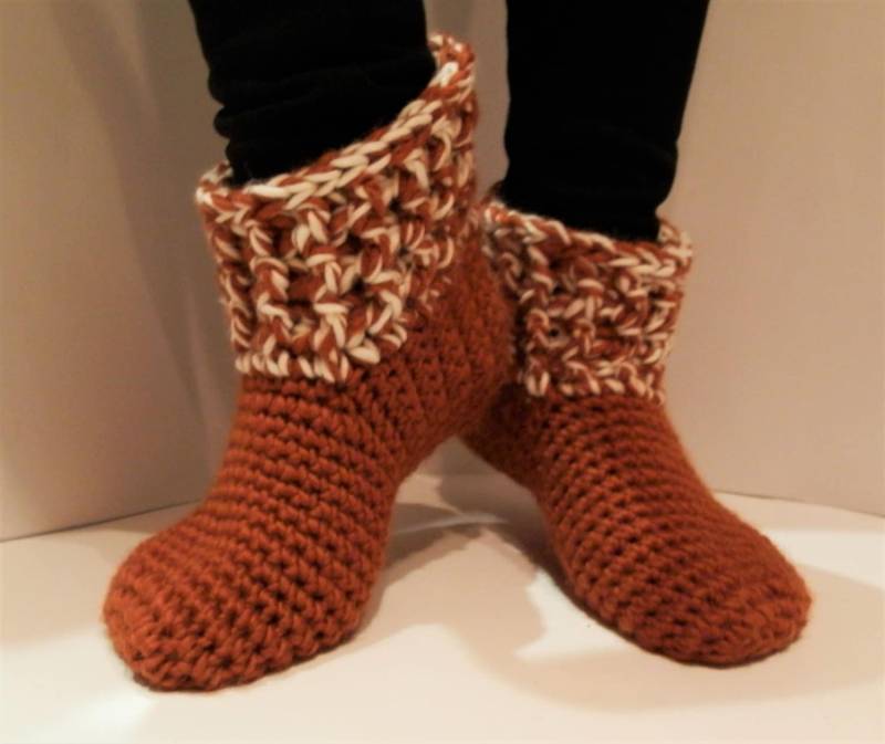 Gehäkelte Hausschuhe/Damen Hausschuhe/Häkelschuhe/Hausschuhe/Häkelschuhe/Hausschuhe/Häkelschuhe Aus Wolle von ChunkyKnitworks
