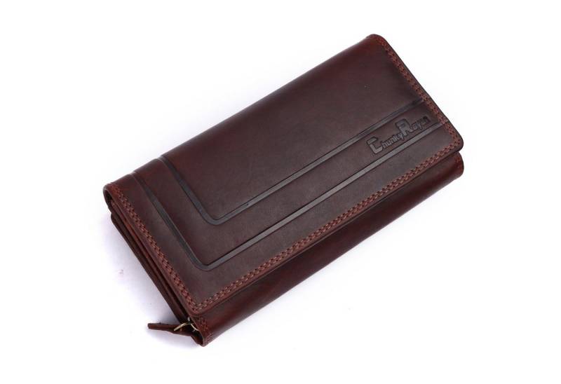 Chunkyrayan Geldbörse Chunkyrayan Echtleder Damen Geldbörse Hochwertig Vintage RFID Schutz von Chunkyrayan