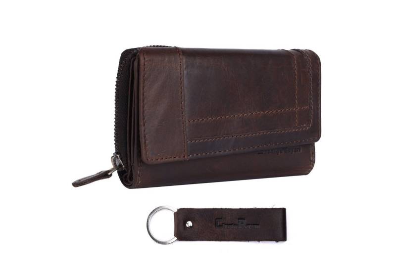 Chunkyrayan Geldbörse Chunkyrayan Echtleder Damen Geldbörse Hochwertig Vintage RFID Schutz von Chunkyrayan