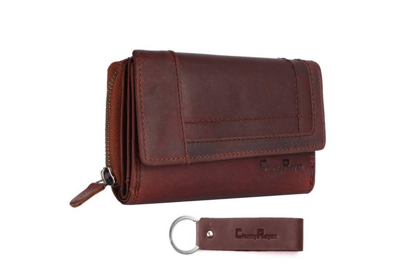 Chunkyrayan Geldbörse Chunkyrayan Echtleder Damen Geldbörse Hochwertig Vintage RFID Schutz von Chunkyrayan