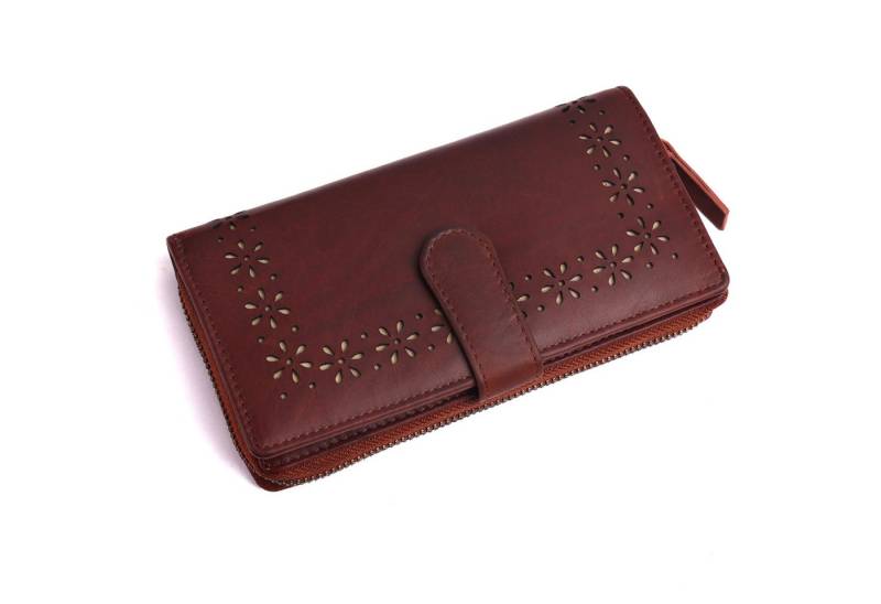 Chunkyrayan Geldbörse Chunkyrayan Echtleder Damen Geldbörse Hochwertig Vintage RFID Schutz von Chunkyrayan