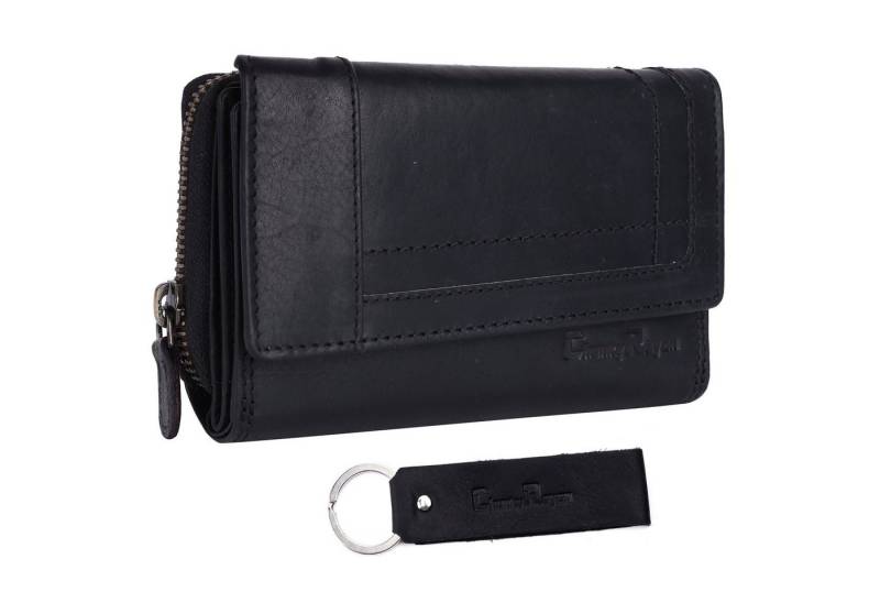 Chunkyrayan Geldbörse Chunkyrayan Echtleder Damen Geldbörse Hochwertig Vintage RFID Schutz von Chunkyrayan