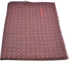 Luxuriöse Burgunder Wolle Schals Für Männer Von Church's von Church's