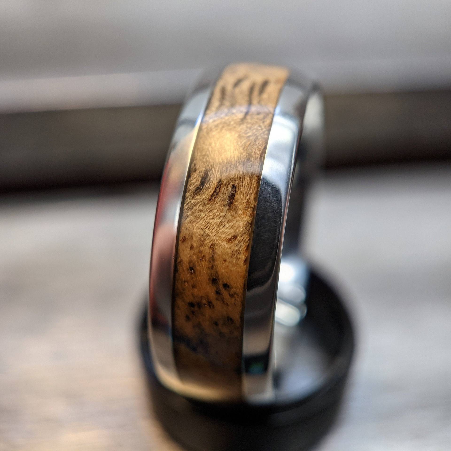 Mango Holz Ring, Handgemachtes Hochzeitsband, Hawaii Holzschmuck Für Männer von ChurchWoods