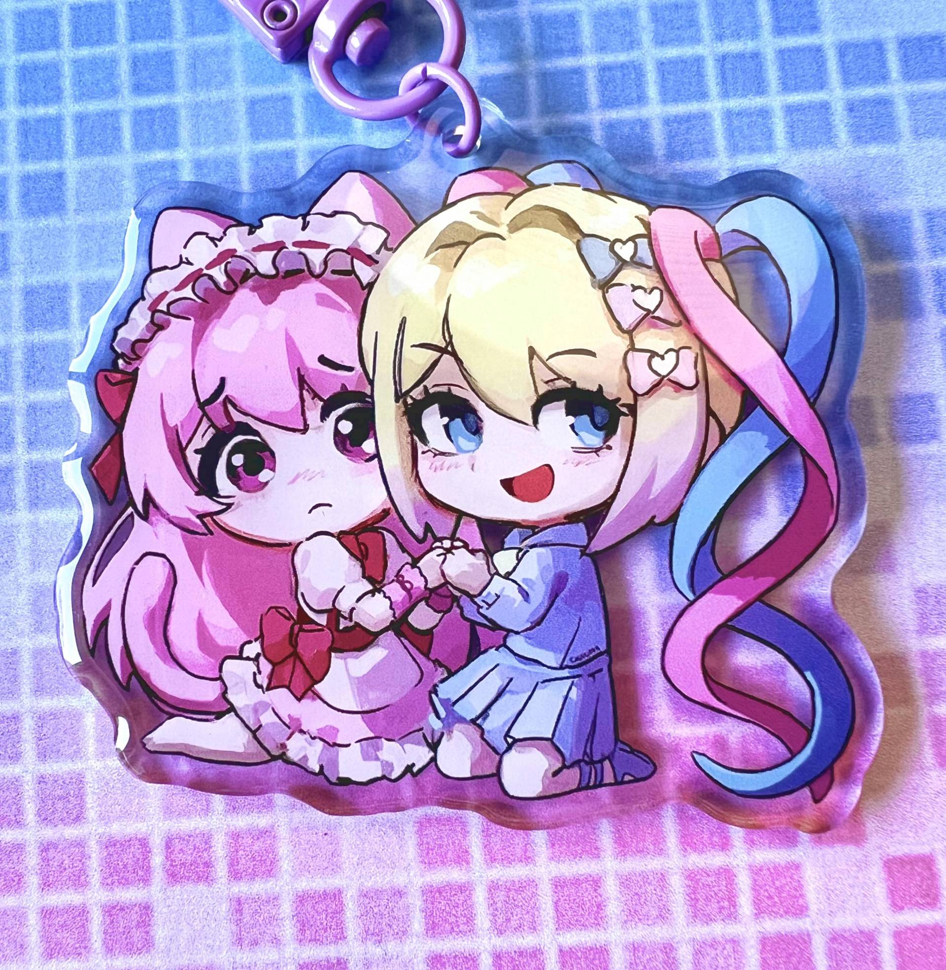 Kangel Ame-Chan X Pien Acrylic Epoxy Charm Nso Needy Streamer Overload Overdose Omgkawaiiangel Keychain Kangel Ame-Chan X Pien Acrylic Epoxy Charm Nso Needy Streamer Overload Overdose Omgkawaiiangel Keychain von Chuvuyaa