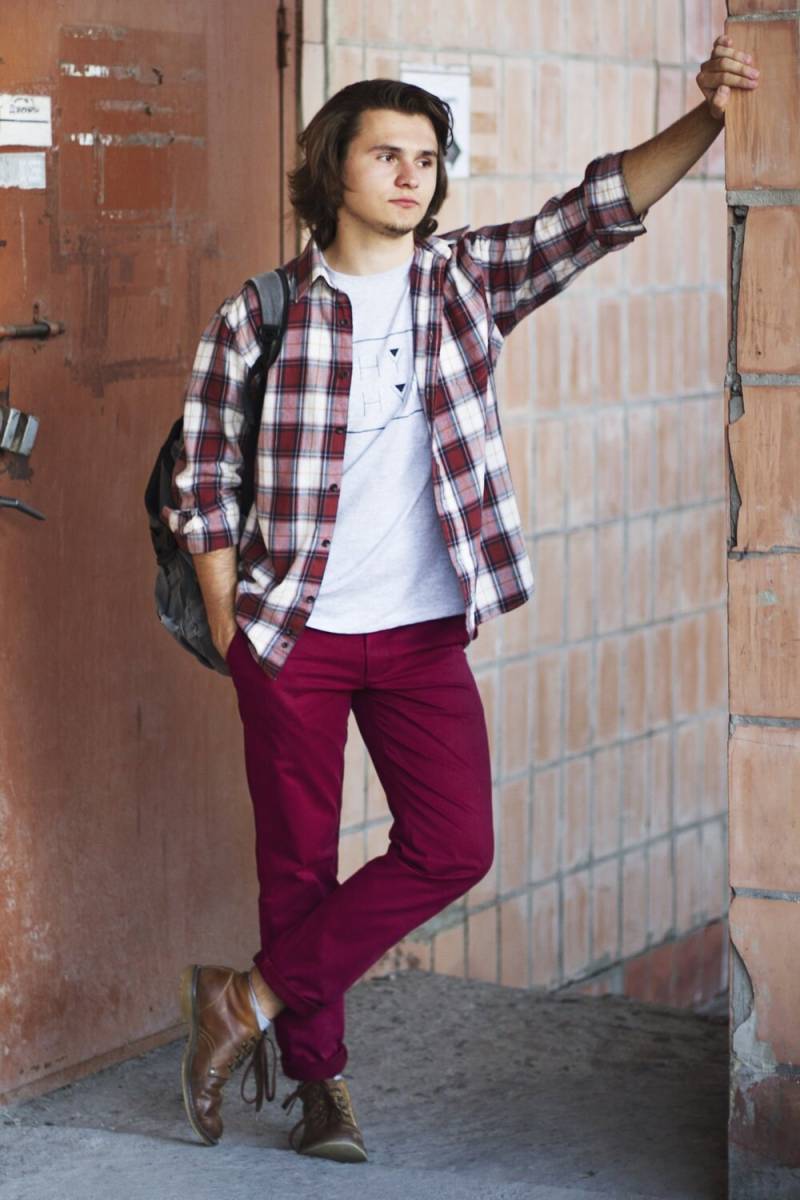 Bold Berry Chinos - Versandfertig Morgen | Himbeerpinke Chinohose, Business Casual Herrenhose von ChynChynMenswear
