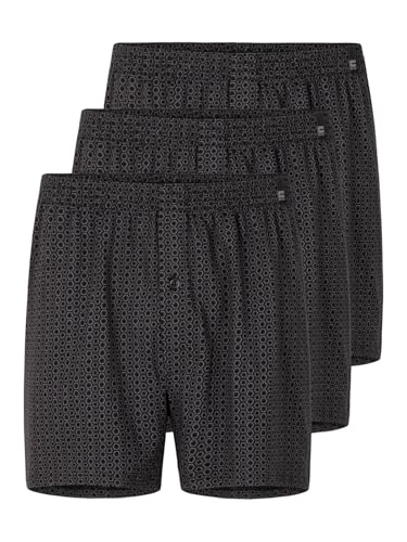 CiTO Herren Boxershorts mit Eingriff im 2er Pack (M, schwarz) von CiTO