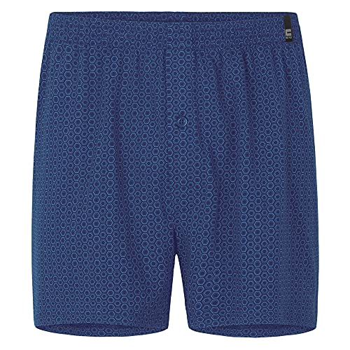 CiTO Herren Boxershorts mit Eingriff im 2er Pack (XXL, blau) von CiTO