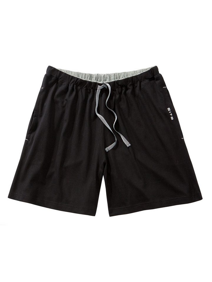 CiTO Loungehose Herren Shorts Bermuda pure cotton (Stück, 1-tlg) - von CiTO