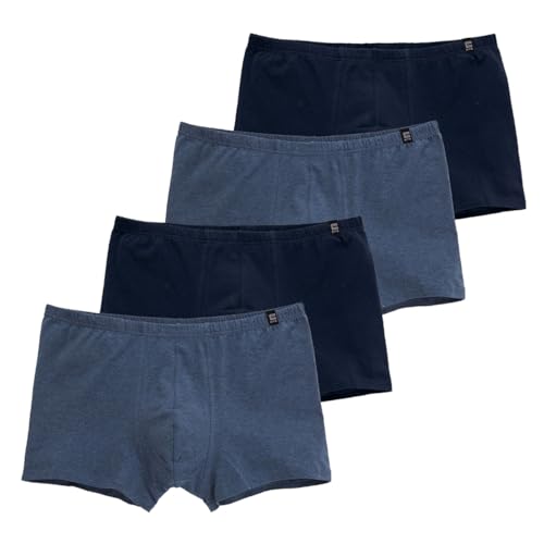 CiTO - Modern Basics - 95/5 - Herren Pants - 4er-Pack (5 Dunkelblau/Blau-Melange) von CiTO