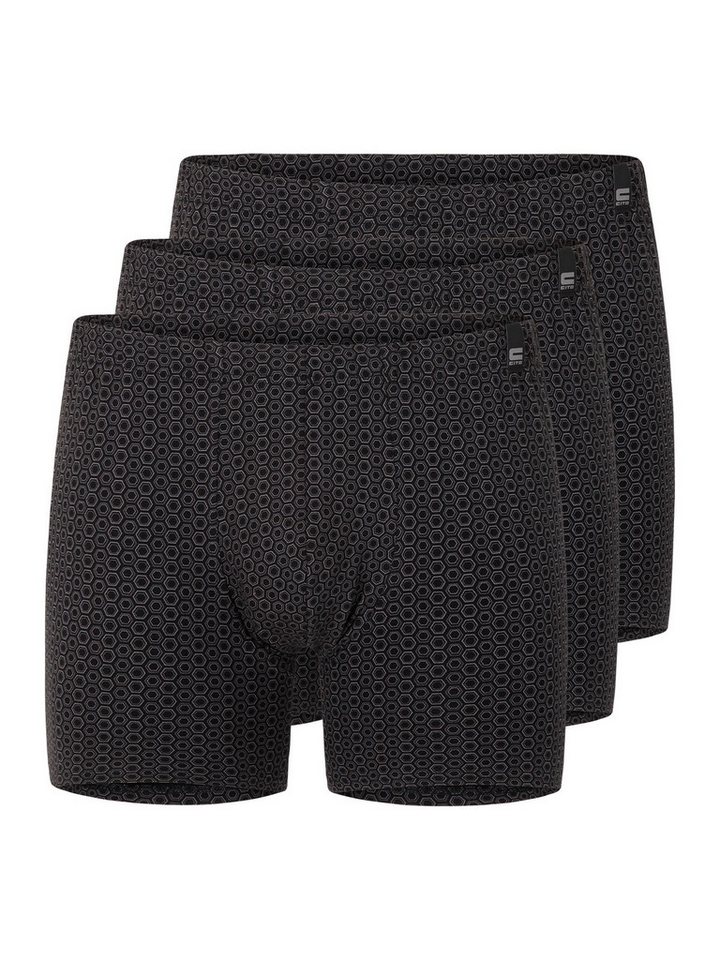 CiTO Retro Pants 3er Pack Herren Pants Alloverdruck cotton flex (Packung, 3-St) - von CiTO