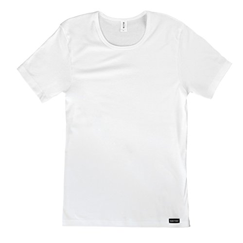Cito Herren Shirt 1/2 Arm Rundhals 3er Pack Größe 5 (M), Farbe weiß von CiTO
