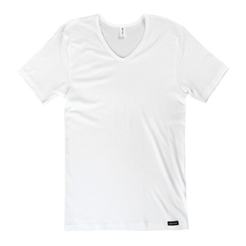 Cito Herren Shirt 1/2 Arm V-Neck 3er Pack Größe 7 (XL), Farbe hellgraumelange von CiTO