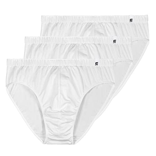 Cito Herren Slip 95/5 3er Pack Größe 9, Farbe weiß von Cito by Esge