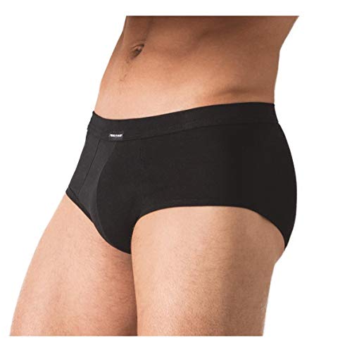 Cito Herren Sport-Slip Classic 95/5 3er Pack, Farbe Schwarz, Größe 8 von CiTO
