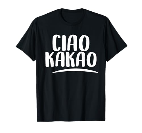 Ciao Kakao - Ciao Kakao Cartoon T-Shirt für Herren, Schwarz, S Ciao Kakao - Ciao Kakao Cartoon T-Shirt für Herren, Schwarz, S von Ciao Kakao