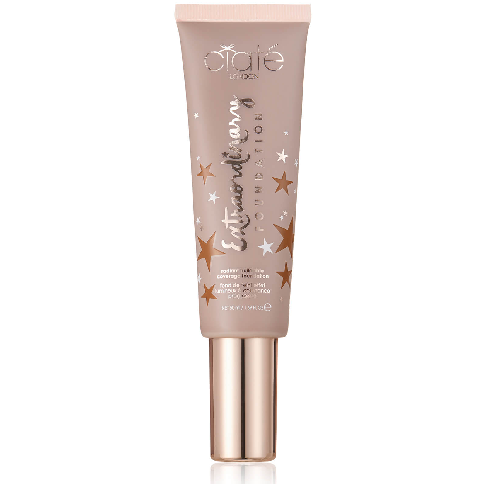 Ciaté London Extraordinary Radiant Buildable Liquid Foundation 50ml (Various Shades) - 140Y Caramel von Ciaté London