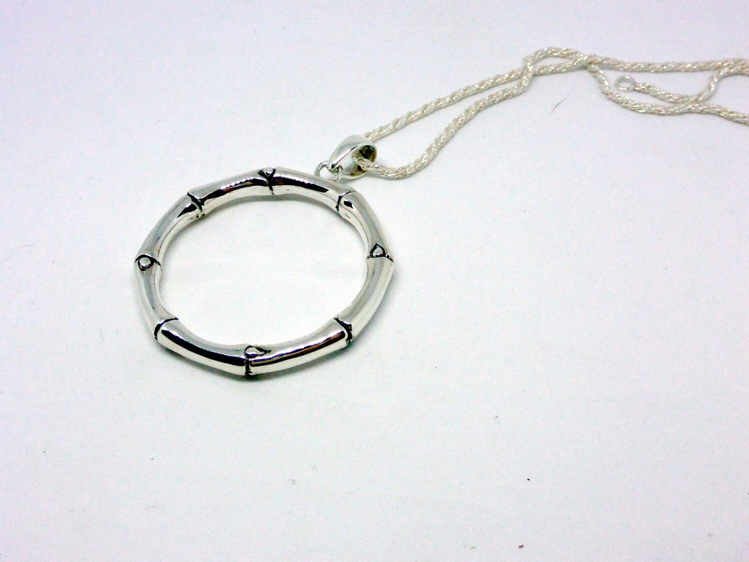 Ewige Bambus Sterling Silber Ohrringe Ewige Bambus Sterling Silber Ohrringe von CicelyCliff