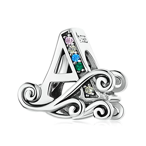 Cicili Charms Anhänger, S925 Silber Schmuckanhänger mit Zirkonia für europäische Armbänder und Halsketten, Muttertag und All Saints' Day, Frauen Mädchen Geburtstagsgeschenke von Cicili