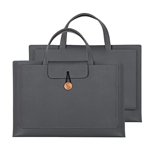 Cicili Laptop Handtasche Damen Laptoptasche 14 Zoll Schultertaschen Shopper Damen Groß Aktentasche Leder Businesstasche Arbeitstasche Notebooktasche Wasserdicht Das Beste Geschenk für Damen und Herren von Cicili