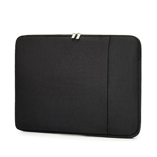Laptoptasche, 14 Zoll, wasserabweisend, schützende Laptoptasche für Damen und Herren, kompatibel mit allen Laptops (schwarz) von Cicilin