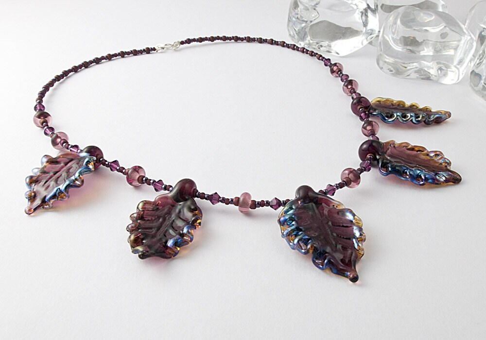 Blatt-Halskette Blatt-Halskette von CielCreations