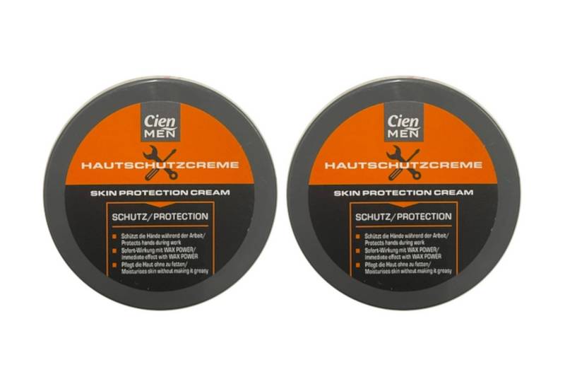 Cien Handcreme Cien Men Hautschutzcreme 75ml x 2 2 x 75ml, Pflegt die Haut ohne zu fetten von Cien