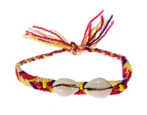 Ciffre Muschelarmband Glücksbringer Geburtstag Armband Band Muschel Kauri Kauri Armband Stoff Bunt Ciffre Muschelarmband Glücksbringer Geburtstag Armband Band Muschel Kauri Kauri Armband Stoff Bunt von Ciffre