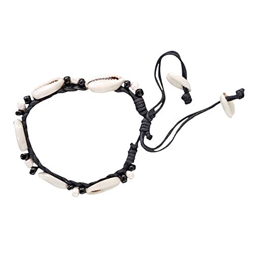 Ciffre Muschelarmband Glücksbringer Geburtstag Armband Band Muschel Kauri Schwarz Ciffre Muschelarmband Glücksbringer Geburtstag Armband Band Muschel Kauri Schwarz von Ciffre