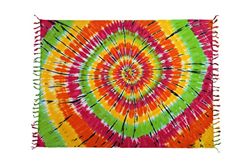 Ciffre Sarong Pareo Wickelrock Strandtuch Tuch Wickeltuch Handtuch + Schnalle Batik von Ciffre