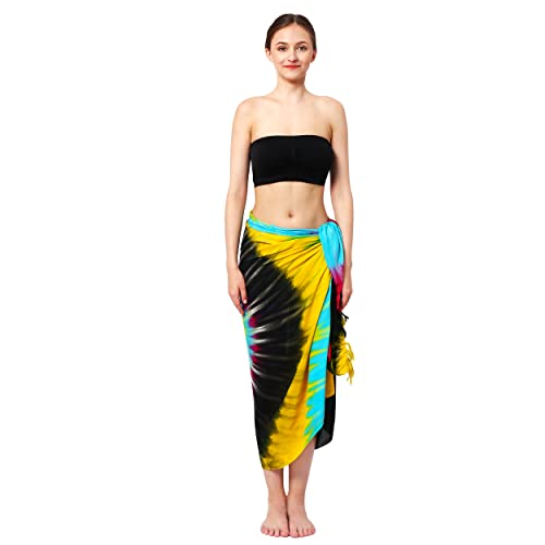 Ciffre Sarong Pareo Wickelrock Strandtuch Tuch Wickeltuch Handtuch + Schnalle Bunt von Ciffre