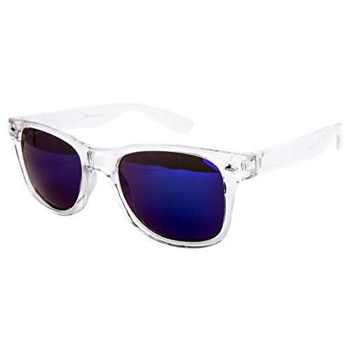 Ciffre Sonnenbrille Nerdbrille Nerd Retro Look Brille Pilotenbrille Vintage Look - ca. 80 verschiedene Modelle Weiß Transparent Blau Ciffre Sonnenbrille Nerdbrille Nerd Retro Look Brille Pilotenbrille Vintage Look - ca. 80 verschiedene Modelle Weiß Transparent Blau von Ciffre