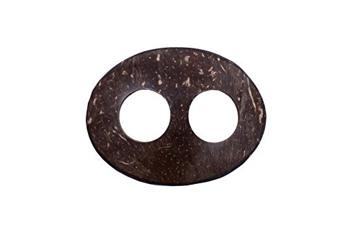 Sarongschnalle Pareo Wickel Rock Schnalle Spange Schliesse aus Kokos zum Sarong binden Kokos Schnalle ( Beispielfoto ) von Ciffre