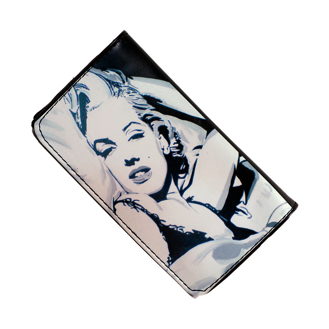 Rollende Tabak Beutel Pu Leder Marylin Monroe Druck von Cigarco2000