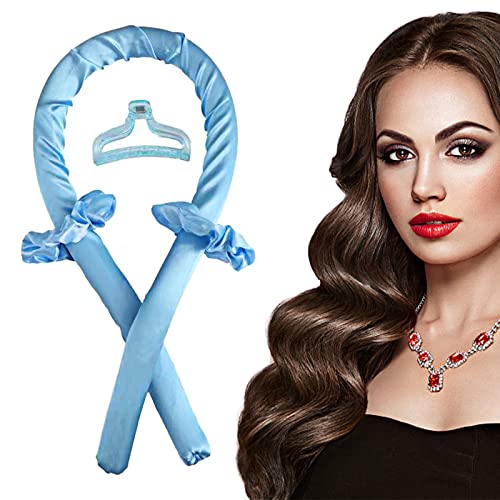 Cigrubo Lockenwickler Über Nacht, Haar Locken Ohne Hitze, Heatless Curls Band mit Haarnadel, Wave Formers Haar Nicht Verletzt, Rutschfest Haare Lockenstab, Hair Curlers für Mädchen, DIY-Styling (Blau) Cigrubo Lockenwickler Über Nacht, Haar Locken Ohne Hitze, Heatless Curls Band mit Haarnadel, Wave Formers Haar Nicht Verletzt, Rutschfest Haare Lockenstab, Hair Curlers für Mädchen, DIY-Styling (Blau) von Cigrubo
