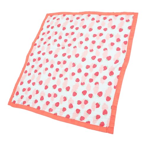 Ciieeo 1 Stück Aufdruck Überwurf Steppdecke Baumwolldecke Zahnspielzeug Für Babyhandtücher Kleinkind Schlafdecke Saugfähiges Badetuch Kinderwaschlappen Kapuzenhandtuch von Ciieeo