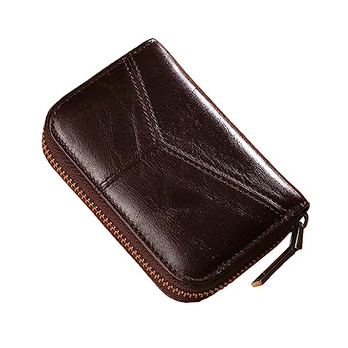 Ciieeo Mode-Geldbörse Geldbörse 1 X Organ-Kartenhalter Modische Pu-Leder Für Herren Minimalistisches Kleingeld- Für Münzen Münzbörse Für Herren Reisetaschen Karten Tasche von Ciieeo