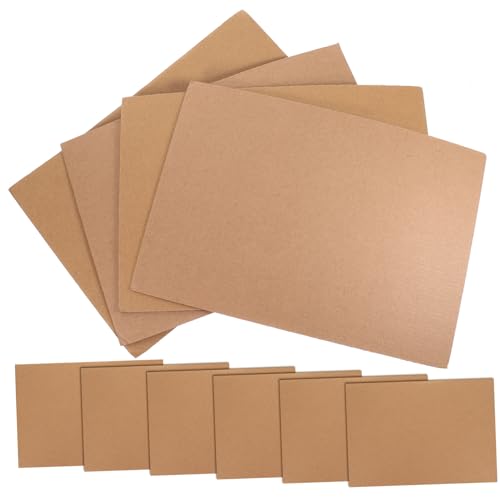 Ciieeo 10 Blätter Pappplatten Kartonbox Braune Pappeinlagen Trennblätter Aus Pappe Verpackungskarton Fülleinlage Aus Pappe Versandkartons Wellpappeplatten A4 Papier Dongguan Kasten von Ciieeo