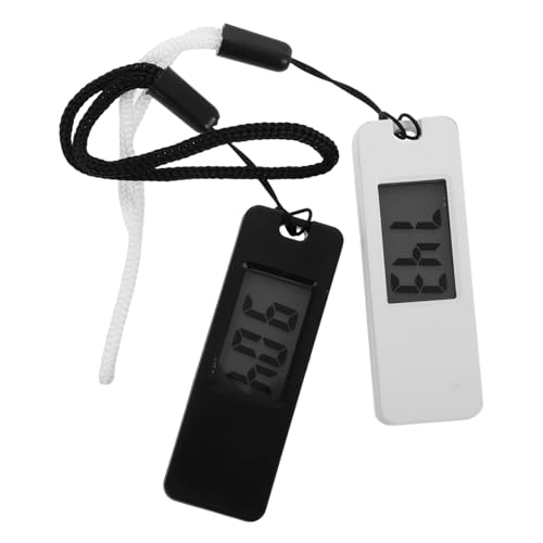 Ciieeo 2stücke Mini Digitale Schlüsselanhänger Uhr Elektronische Taschenuhr Für Schüler Tragbar Und Für Täglichen Gebrauch Und von Ciieeo
