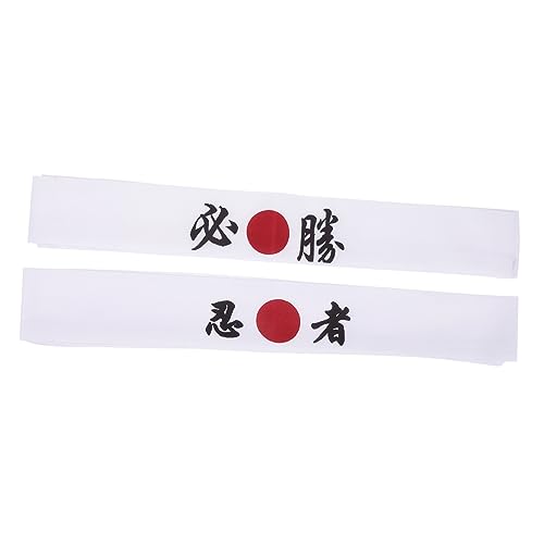 Ciieeo 2St Ninja-Stirnband damen stirnband cotton headband Kopf wickeln Sport Kopfbedeckung Kopftuch für Männer Herrenkostüme tragbares Stirnband japanisches krawattenstirnband Böhmen von Ciieeo