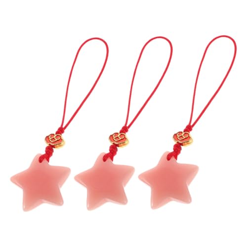 Ciieeo 3 Stück Teiliges Stern-Handyarmband mit Leuchtfunktion Mobiles Armband und Schlüsselanhänger Leichtes Tragbares Accessoire für Taschen Partys und Nachtgebrauch Langlebig und von Ciieeo