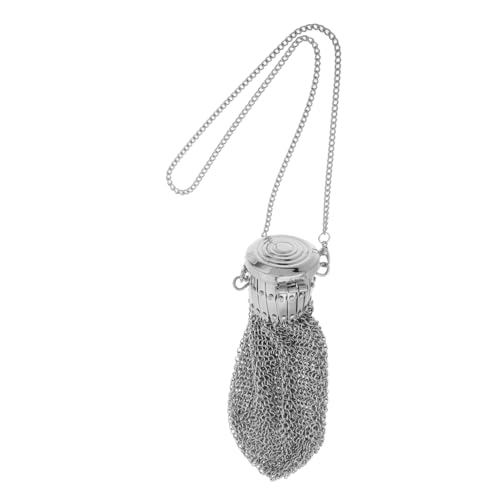 Ciieeo Antike Coin Box Antique Mesh Change -Geldbörse Klassische Münzspeicherung Retro-Münztasche Vintage Geldbörse Twist Lid Mesh Purse Retro -Wechselbeutel Rostfreier Silber Ciieeo Antike Coin Box Antique Mesh Change -Geldbörse Klassische Münzspeicherung Retro-Münztasche Vintage Geldbörse Twist Lid Mesh Purse Retro -Wechselbeutel Rostfreier Silber von Ciieeo