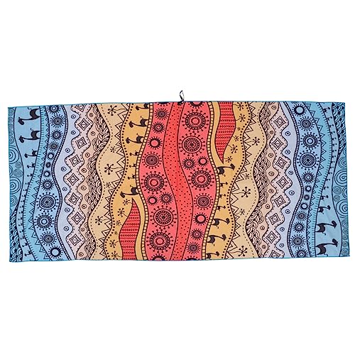 Ciieeo Badetuch Kühlende Tücher Schwimmbad Große Handtücher Poolhandtücher Kühlung Strandtuch Mikrofaser Kühlendes Handtuch Trocknen Drucktuch Großes Handtuch 80% Polyesterfaser von Ciieeo